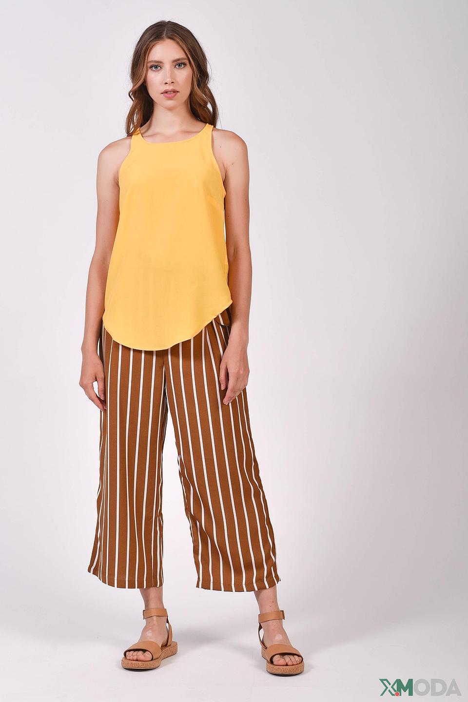 Блуза Alcott женская горчичная