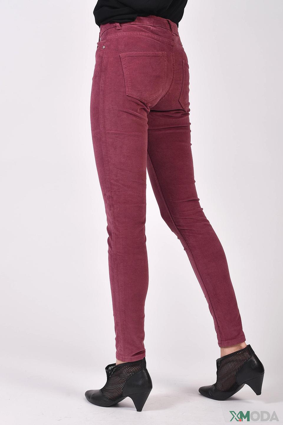 Брюки Alcott вельветовые бордовые