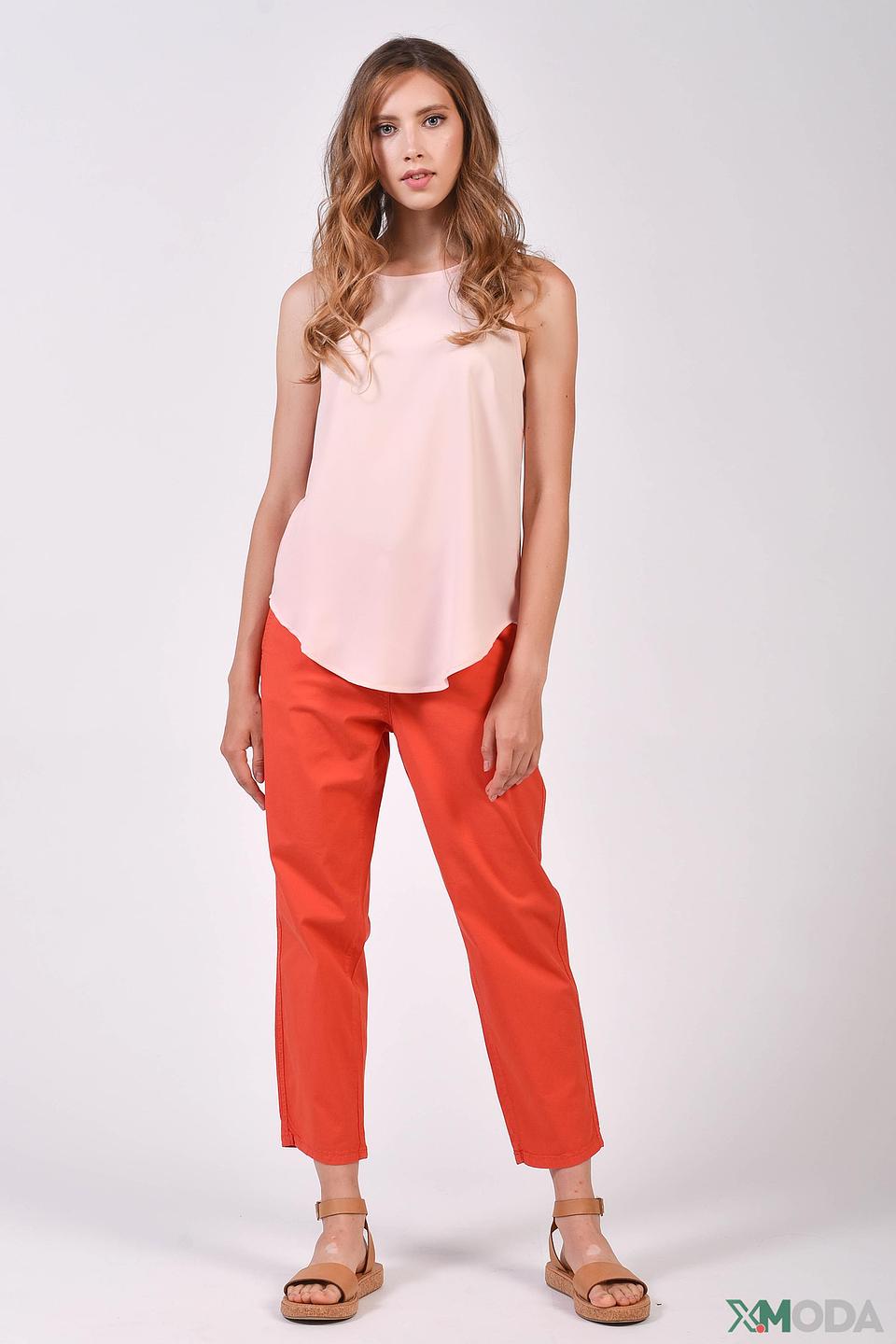 Блуза Alcott женская розовая без рукавов