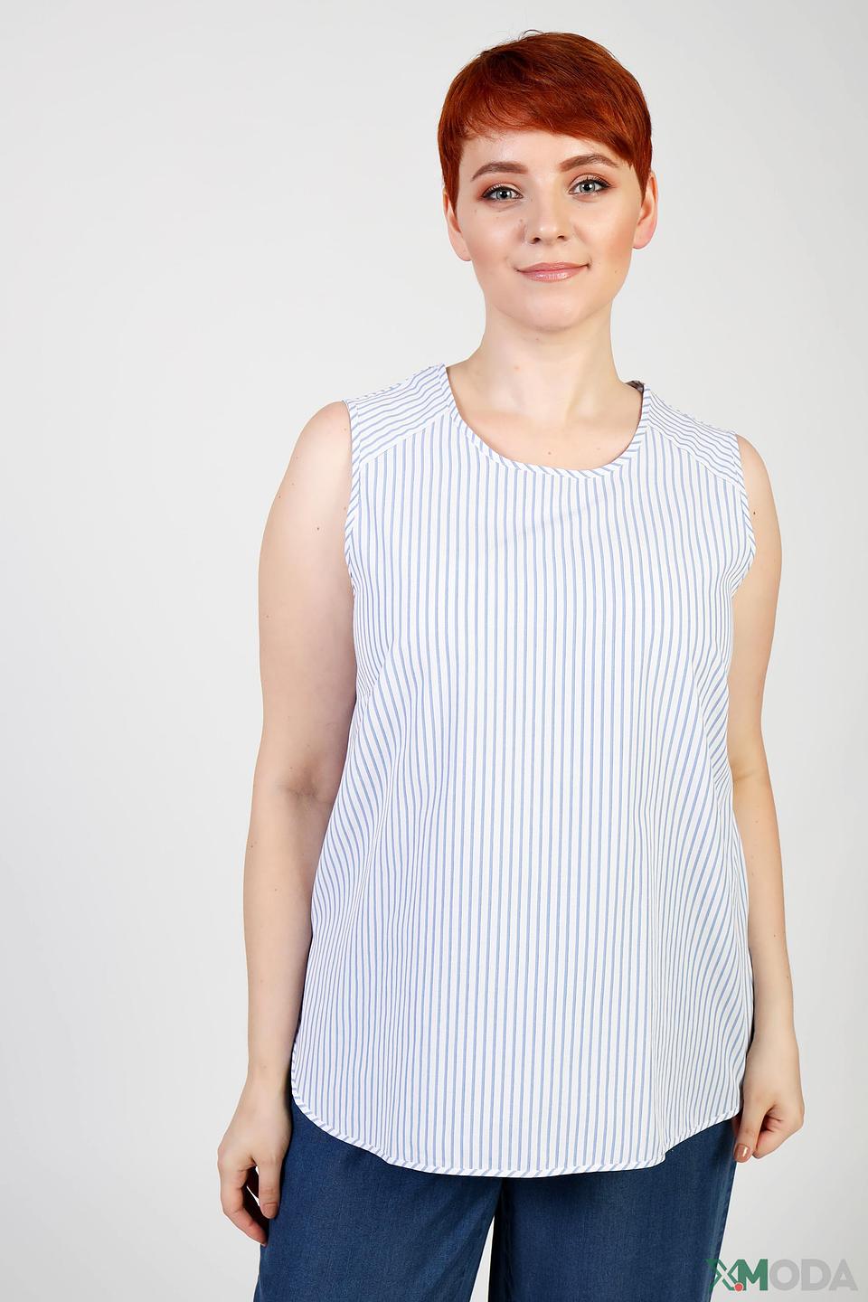 Топ Gerry Weber в полоску голубой