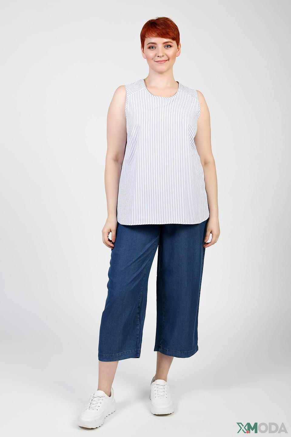 Топ Gerry Weber в полоску голубой