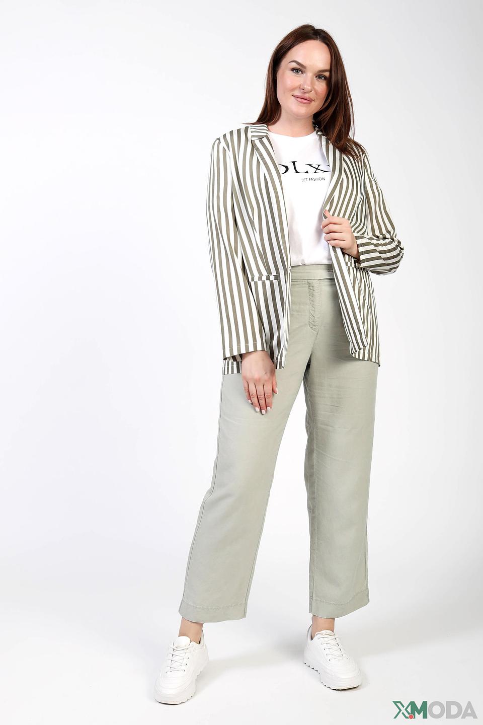 Брюки Zerres хаки с поясом