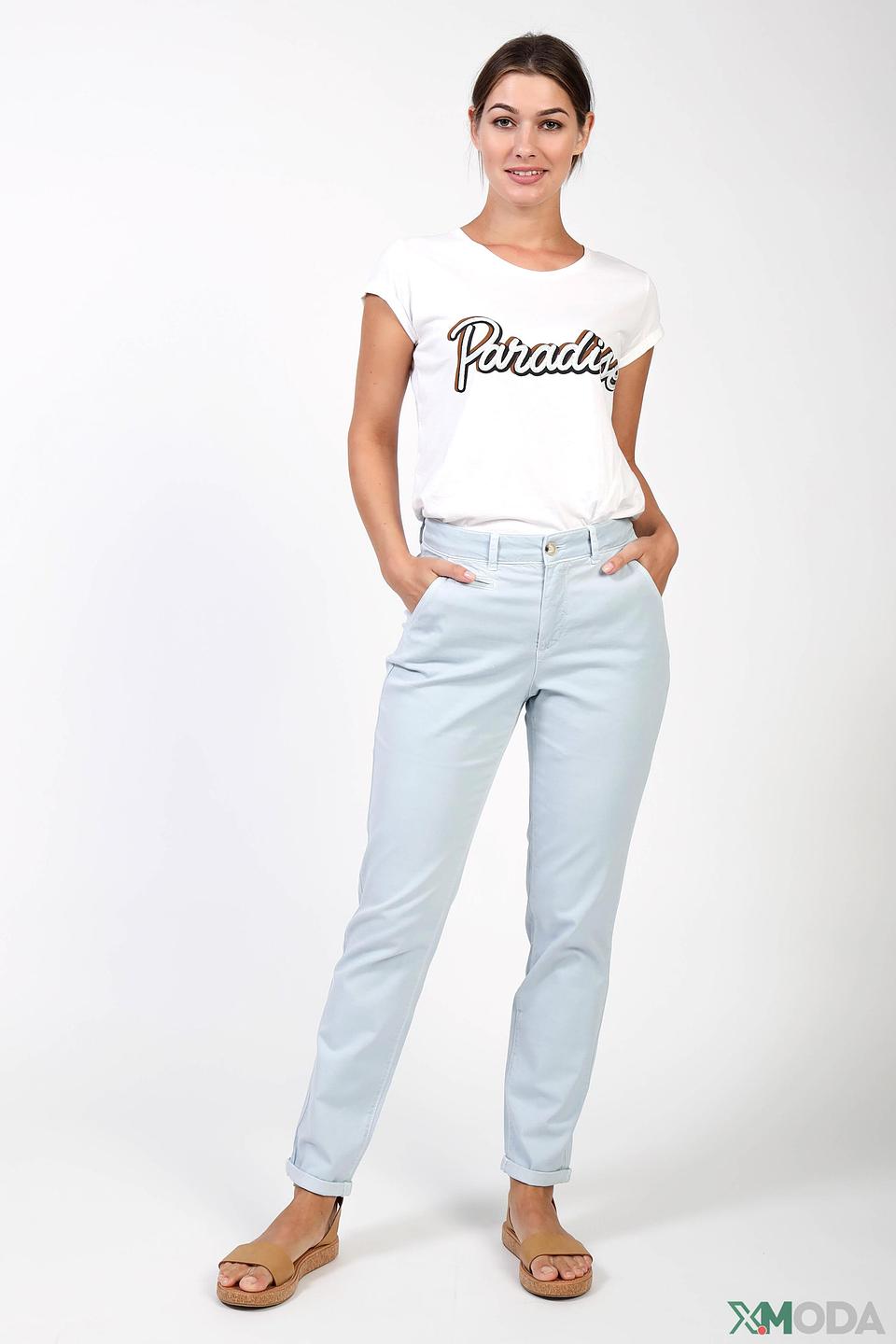 Брюки женские Oui голубые