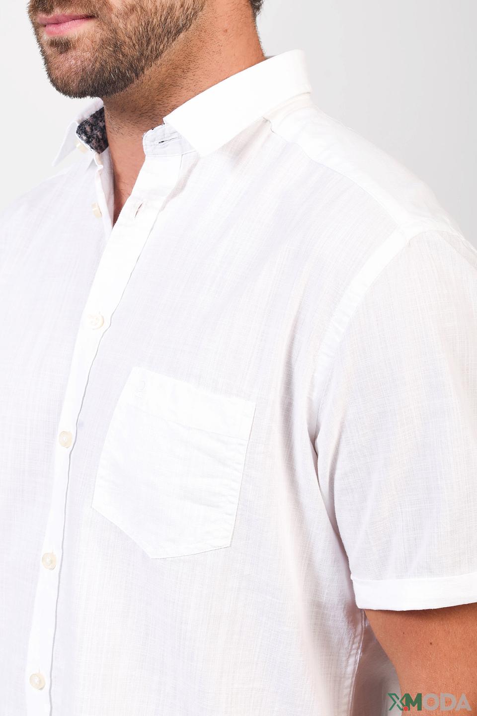 Рубашка кр Calamar мужская белая