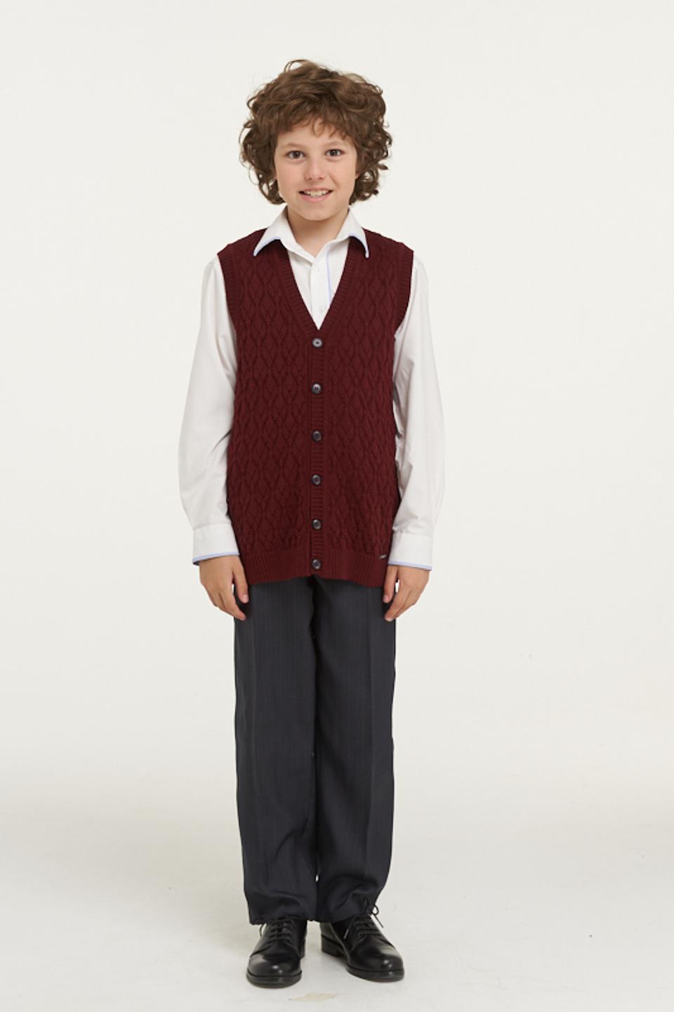 Жилет VAY boy бордовый