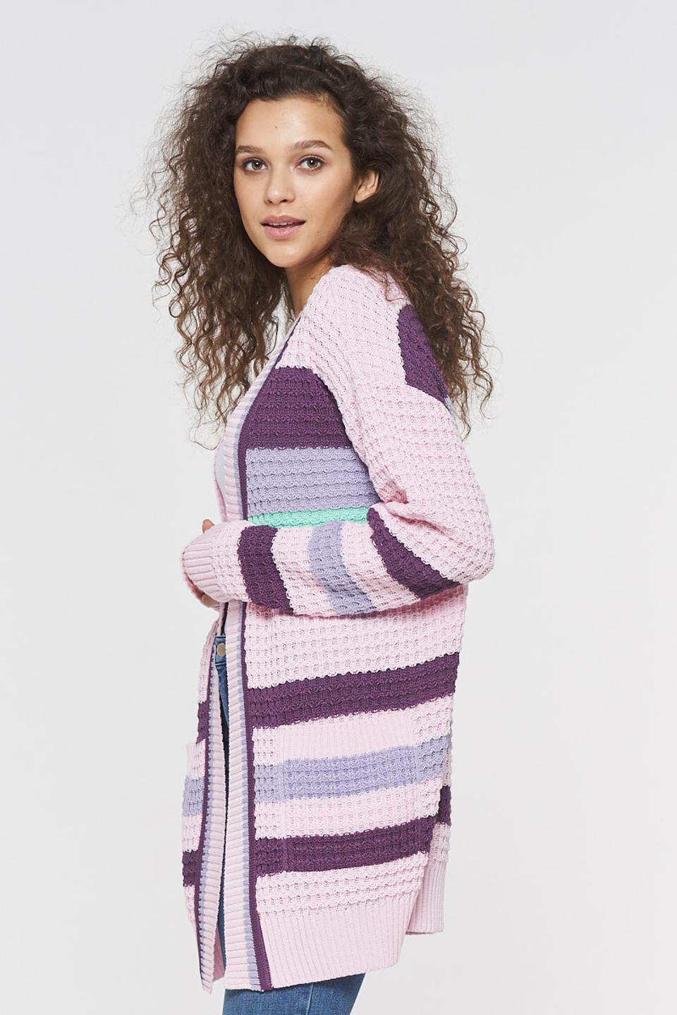 Кардиган VAY в полоску