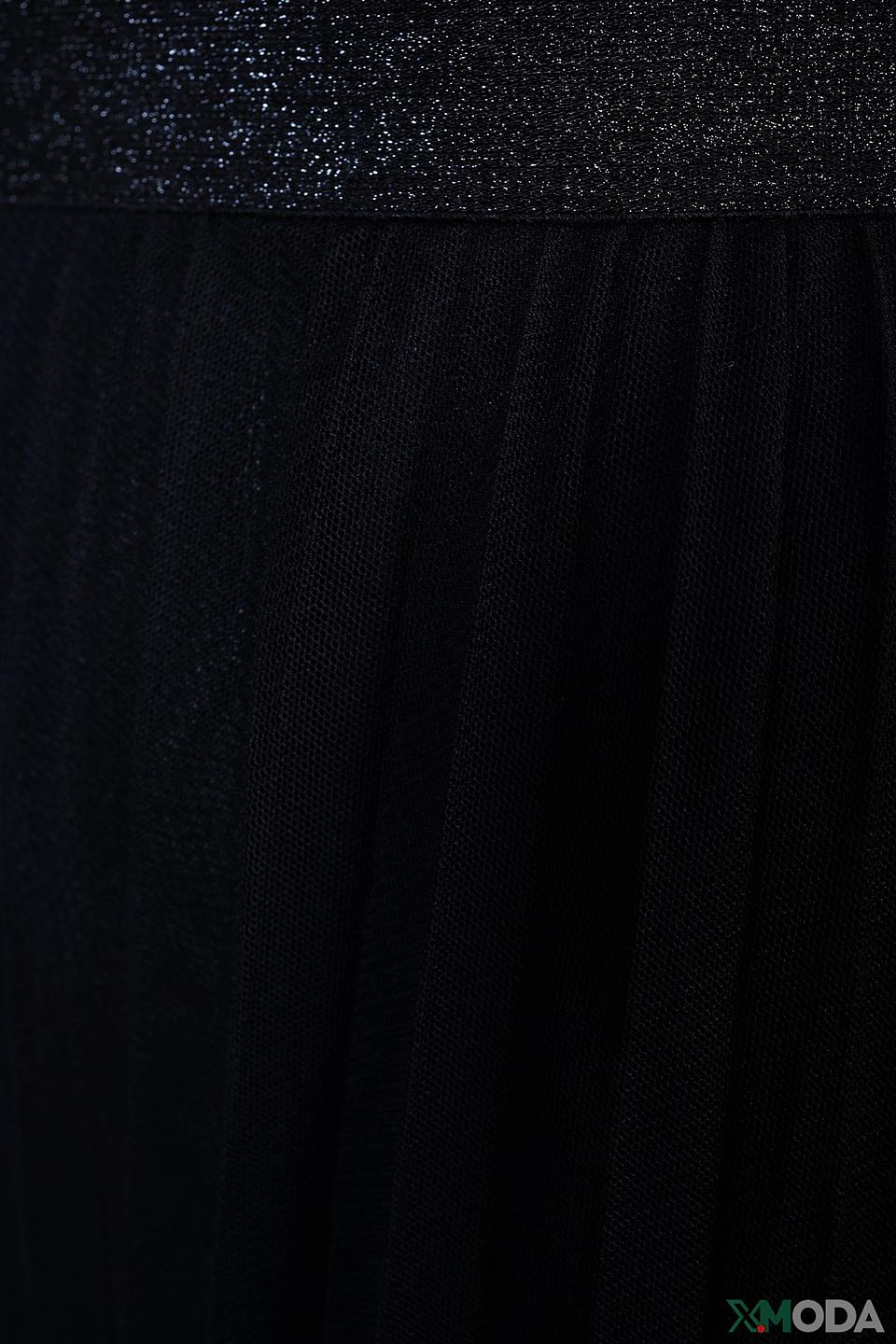 Юбка Oui плиссированная чёрная