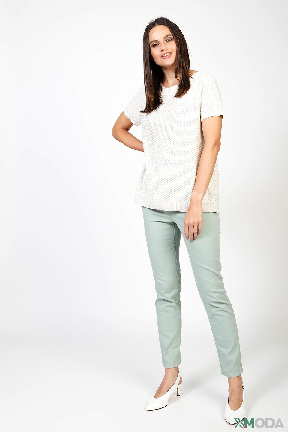 Пуловер Oui с текстурой "соты"