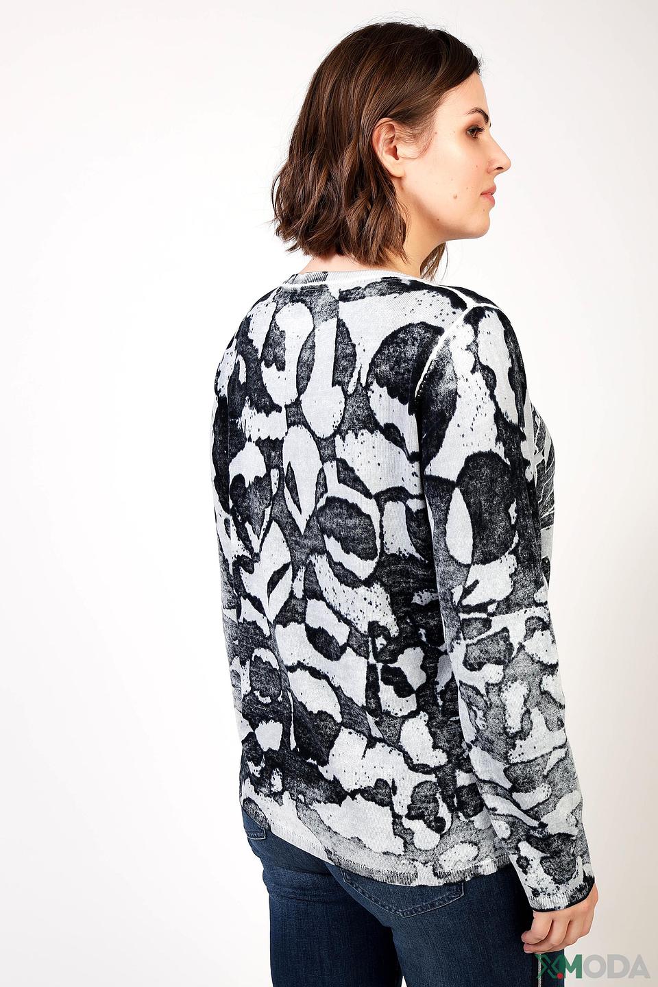 Пуловер Via Appia с принтом