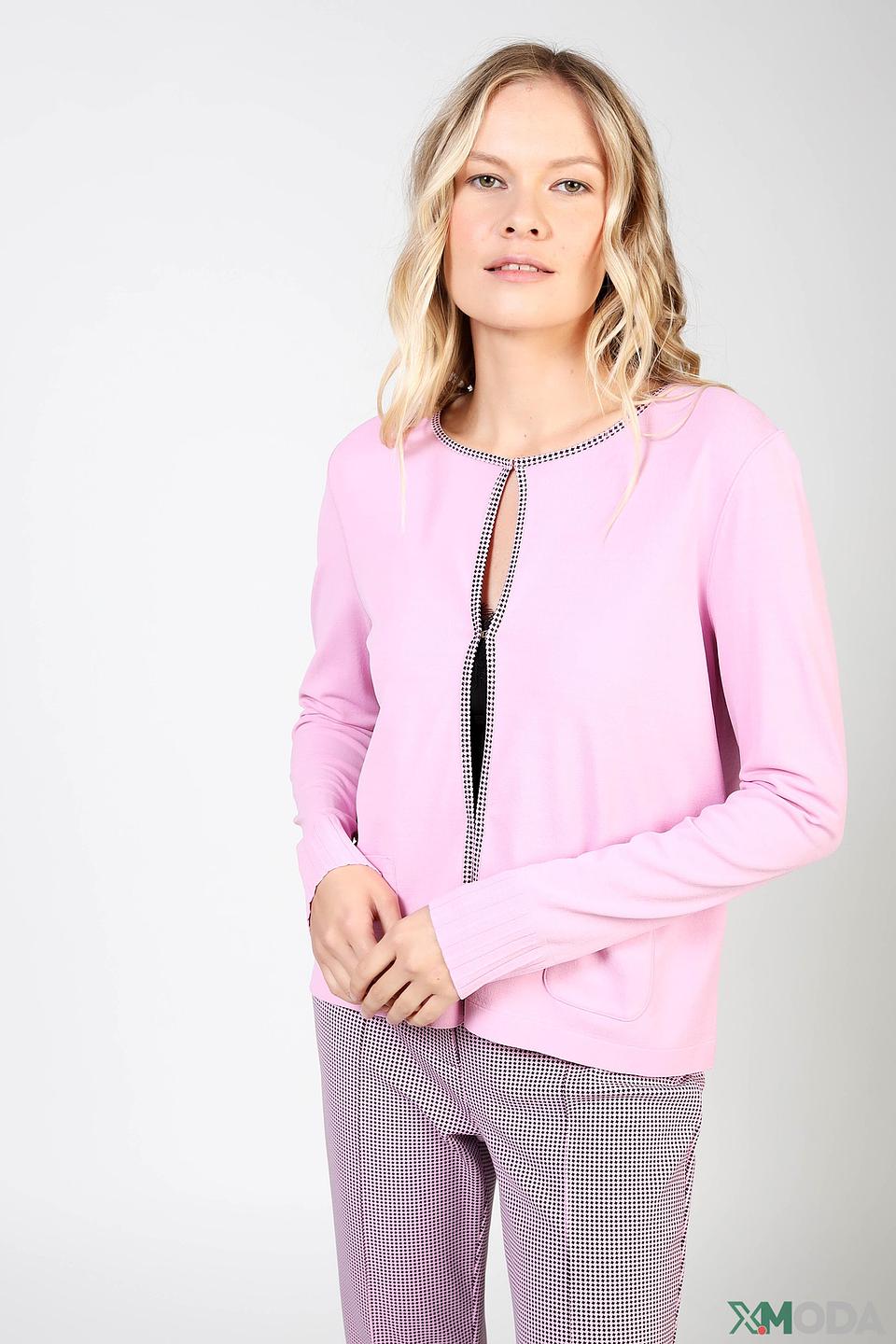 Жакет Marc Cain с принтом "гусиная лапка"