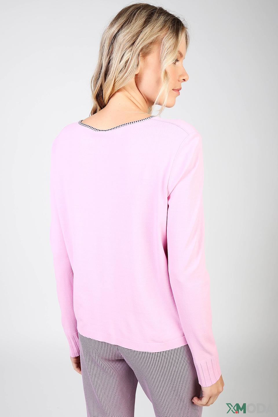 Жакет Marc Cain с принтом "гусиная лапка"