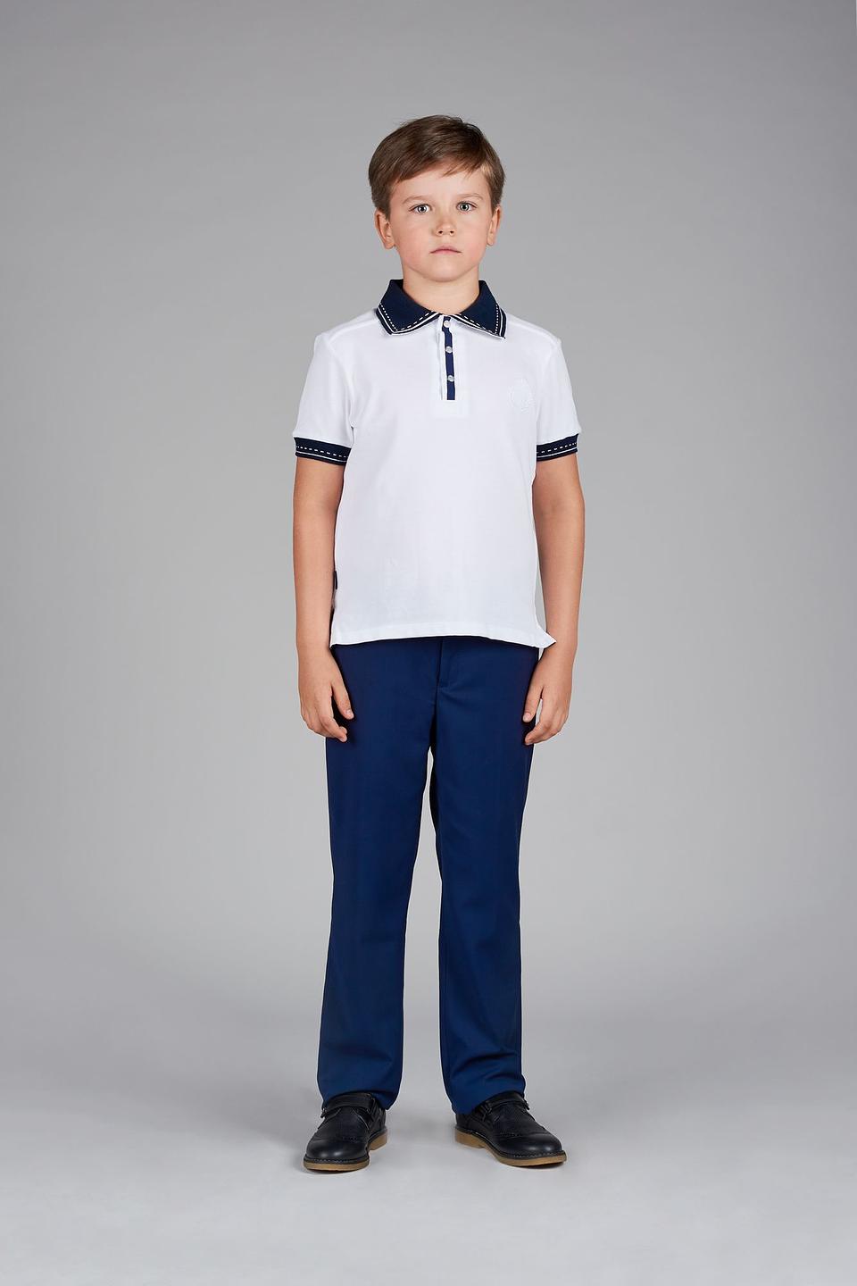 Рубашка-поло Choupette белый с синим