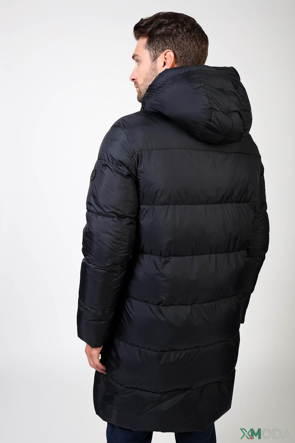 Пальто Bugatti стеганое чёрное