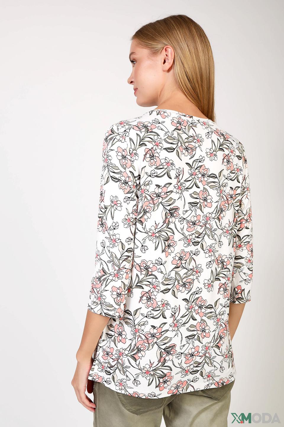 Блуза Taifun с цветочным принтом
