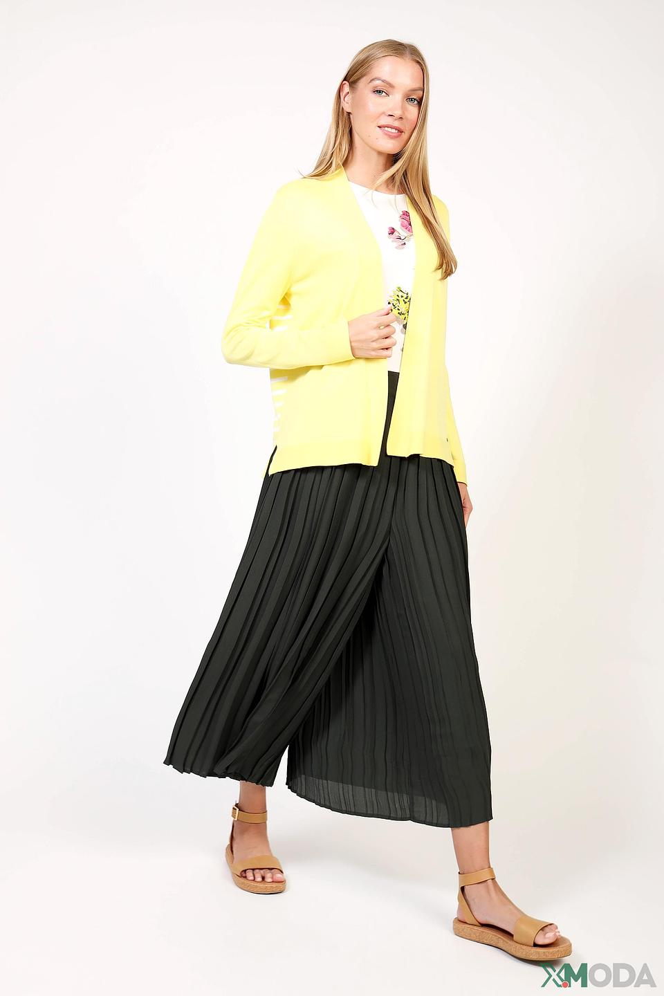 Кардиган Gerry Weber в полоску жёлтый