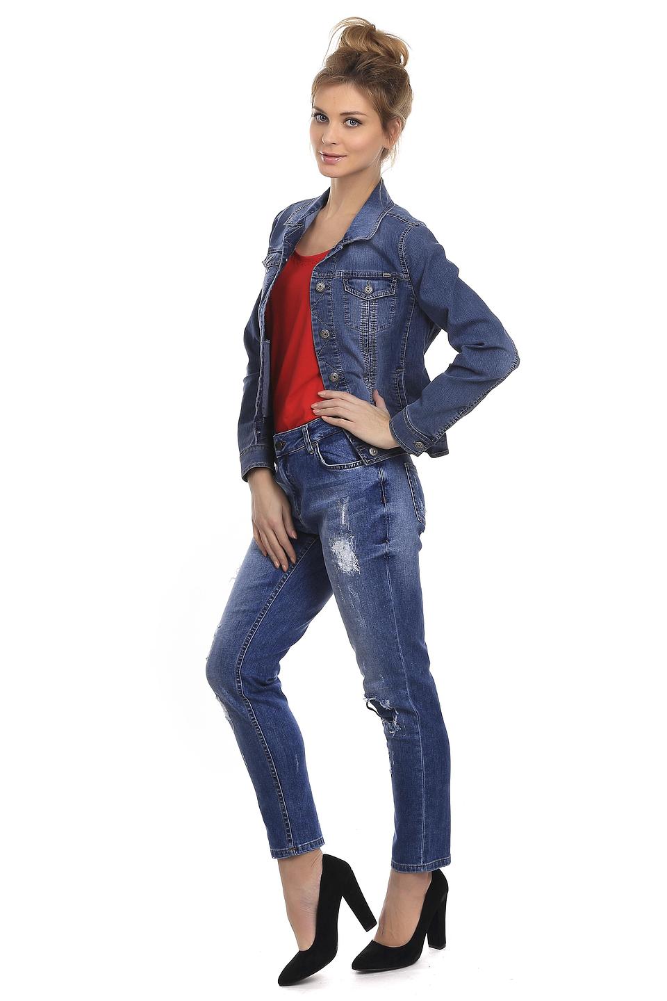 Жакет Gerry Weber джинсовый синий