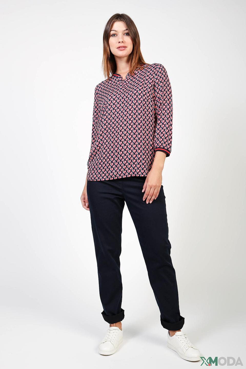 Блуза Rabe collection с принтом сердец