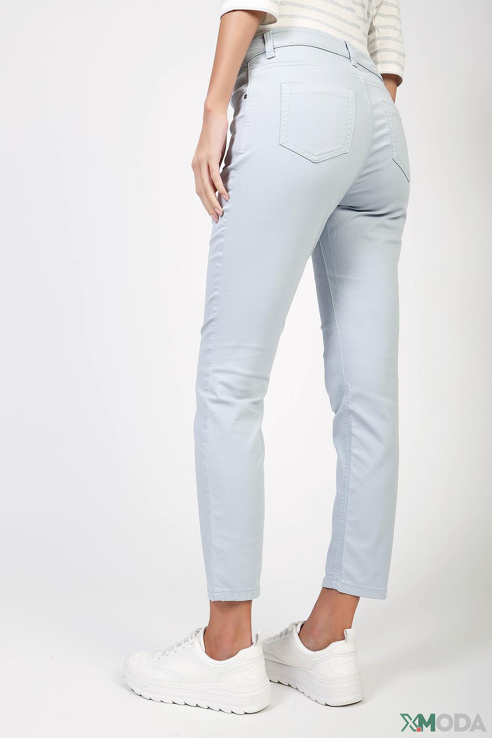 Брюки Oui голубые Slim Fit