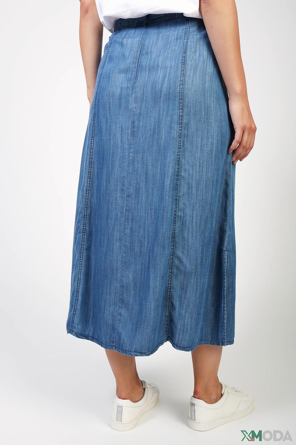 Юбка джинсовая Lebek синяя