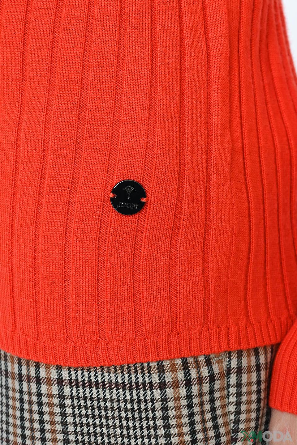 Джемпер Joop! оранжевый с логотипом