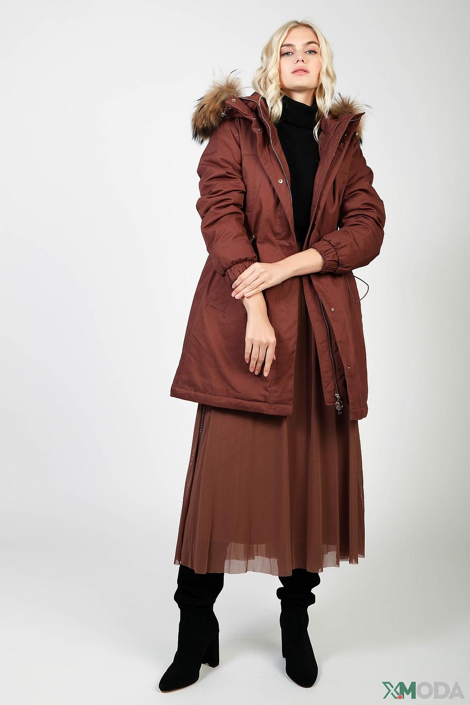 Пальто Penny Black Grey терракотовое