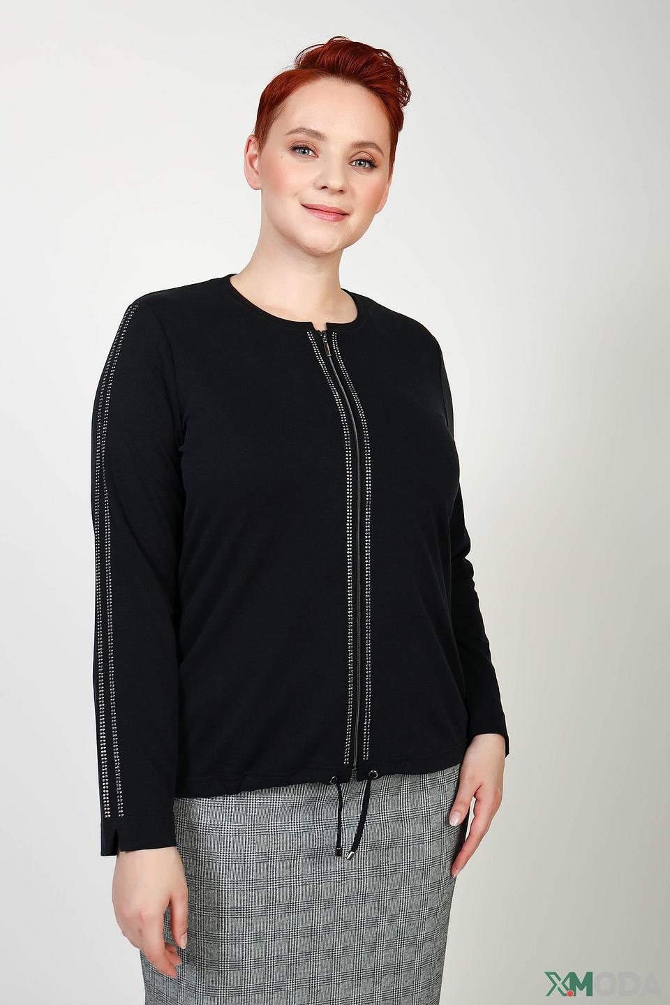 Жакет Rabe collection чёрный с декором