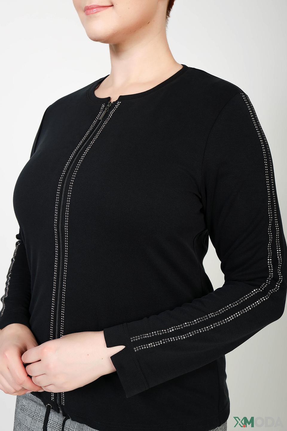 Жакет Rabe collection чёрный с декором