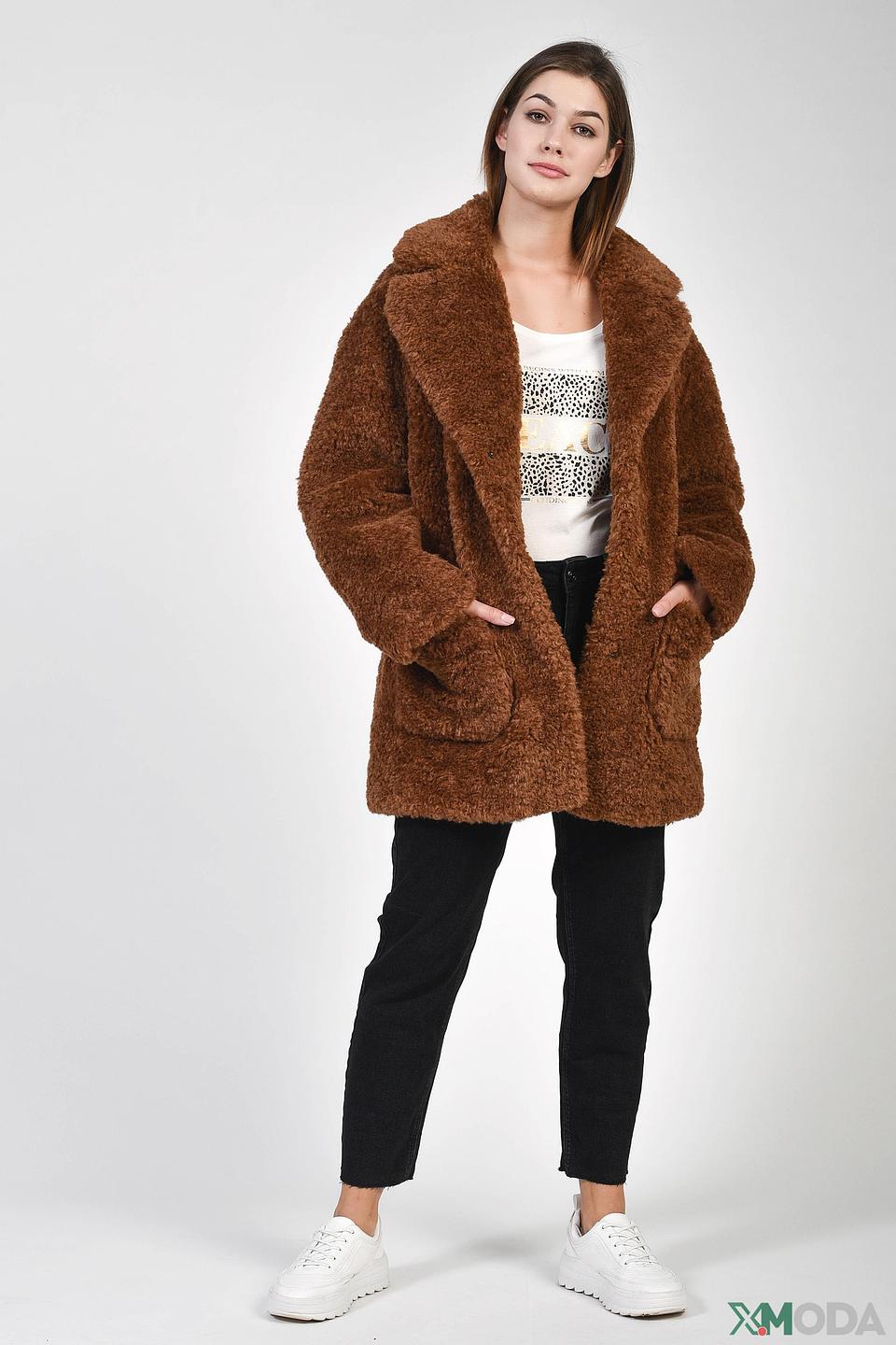 Шуба Blumlein and Lang коричневая