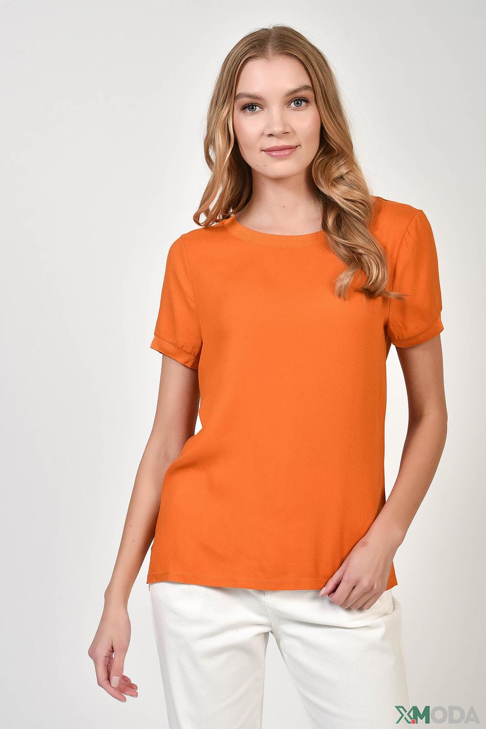 Блуза Rich and Royal оранжевая