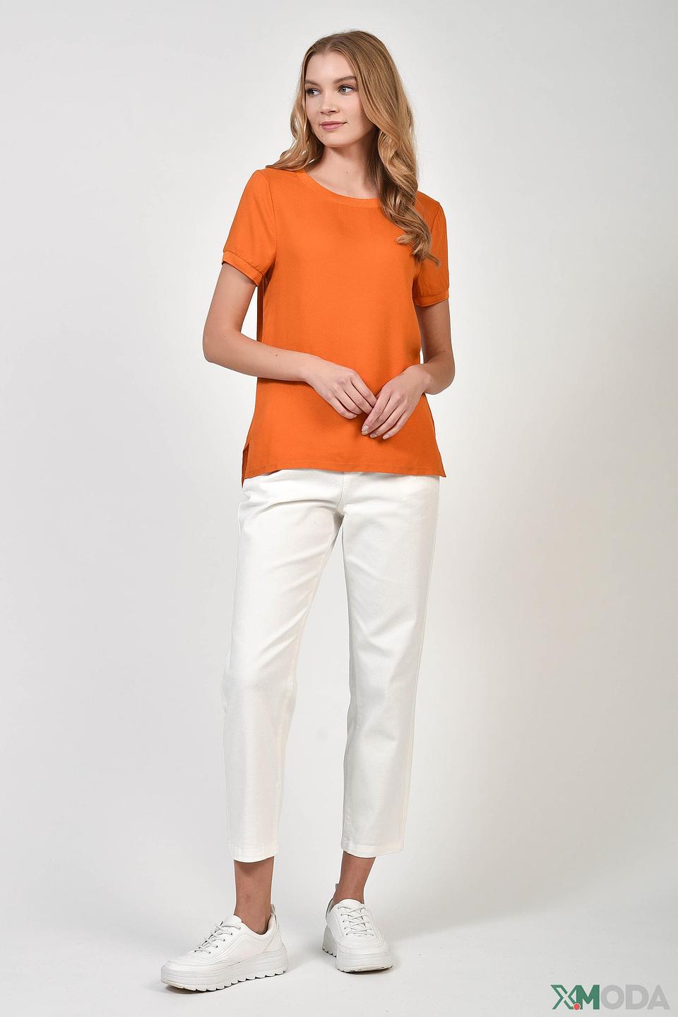 Блуза Rich and Royal оранжевая