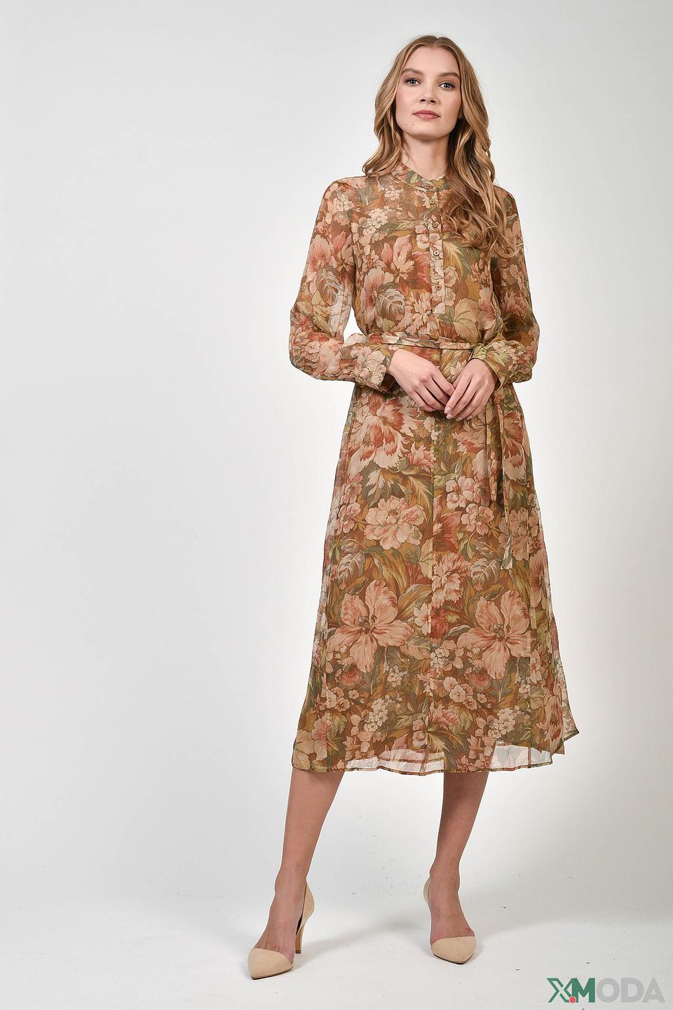 Платье Luisa Cerano с цветочным принтом