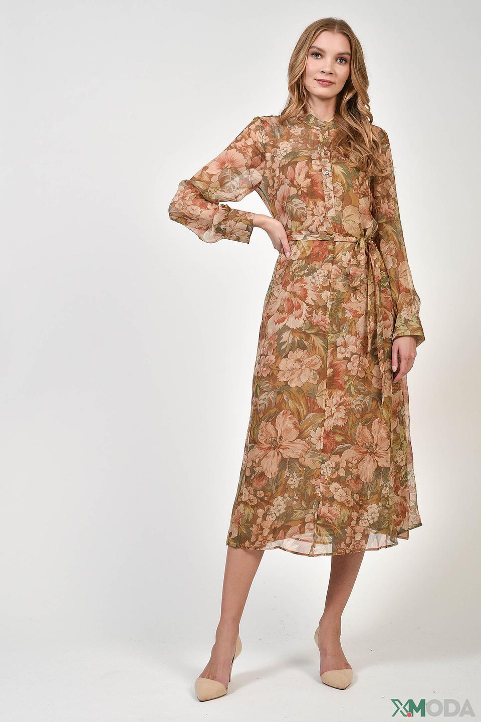 Платье Luisa Cerano с цветочным принтом