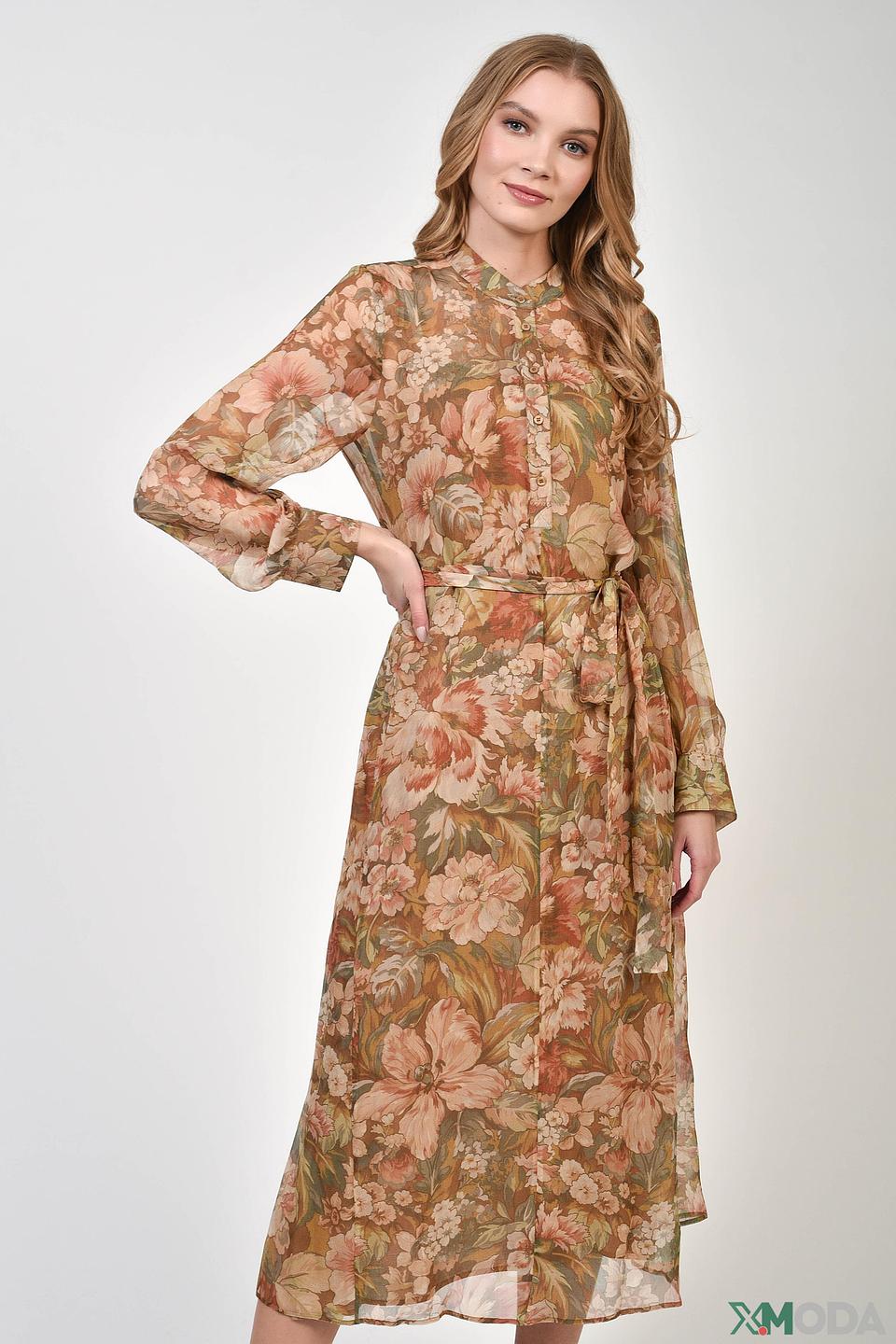 Платье Luisa Cerano с цветочным принтом