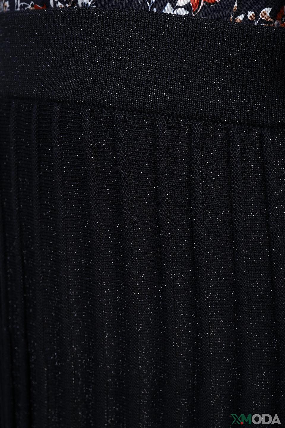 Юбка Lecomte плиссированная чёрная