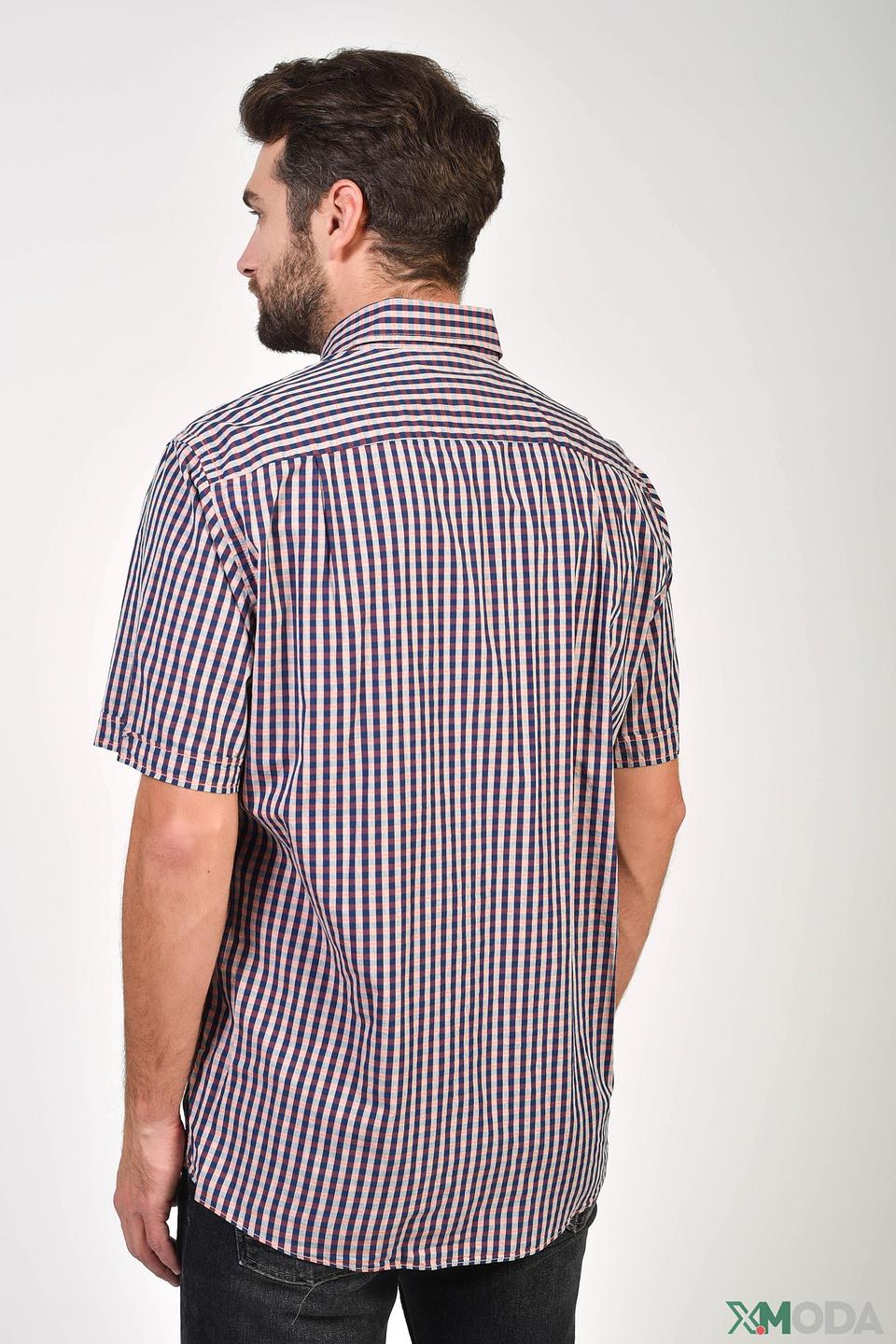 Рубашка кр Casa Moda в клетку