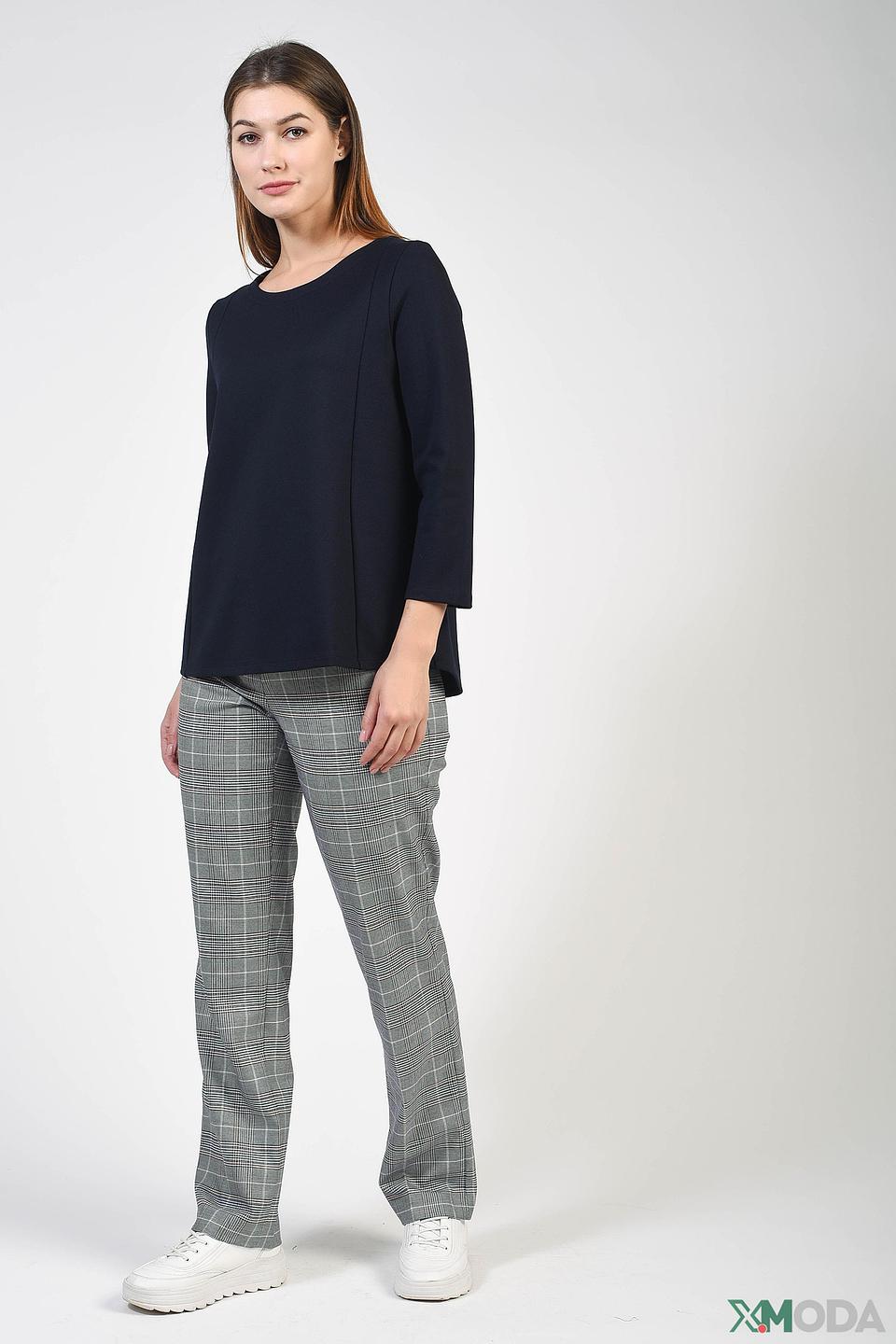 Брюки Gerry Weber в клетку серые