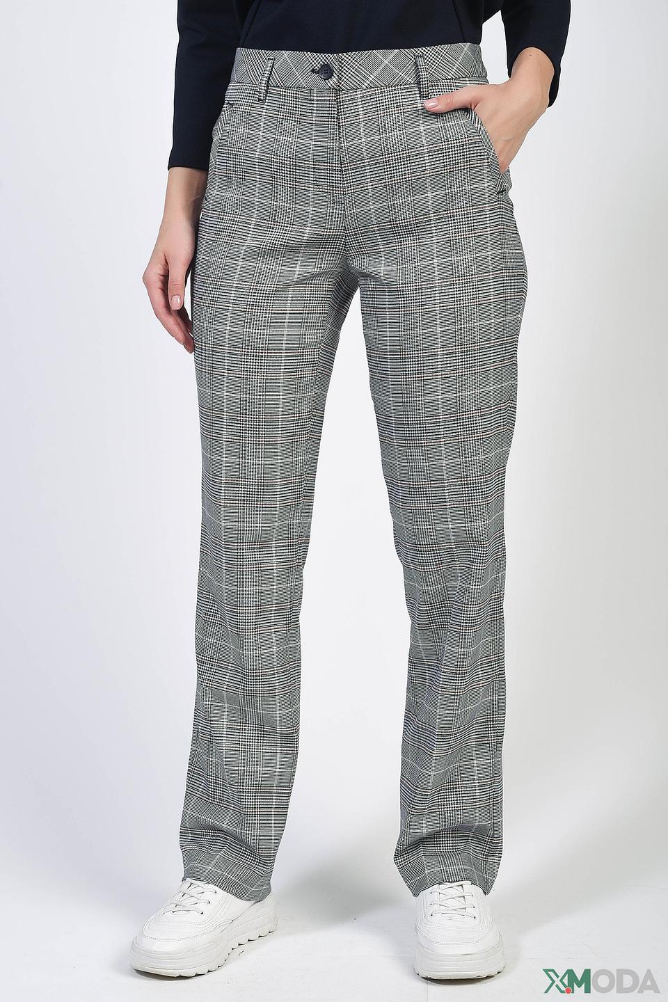 Брюки Gerry Weber в клетку серые