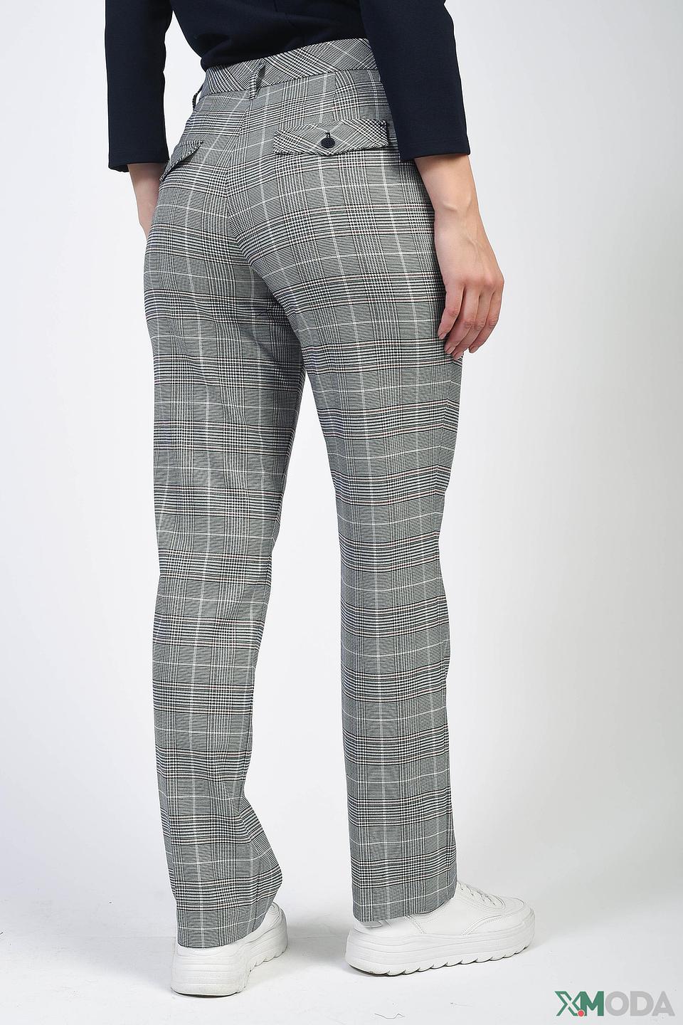Брюки Gerry Weber в клетку серые