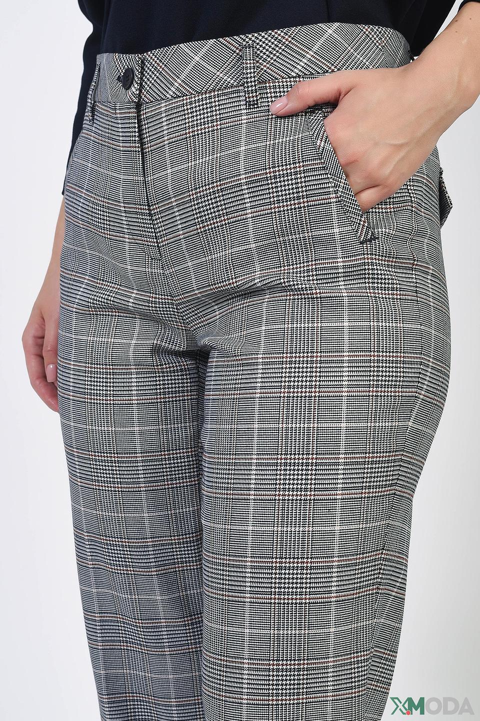 Брюки Gerry Weber в клетку серые