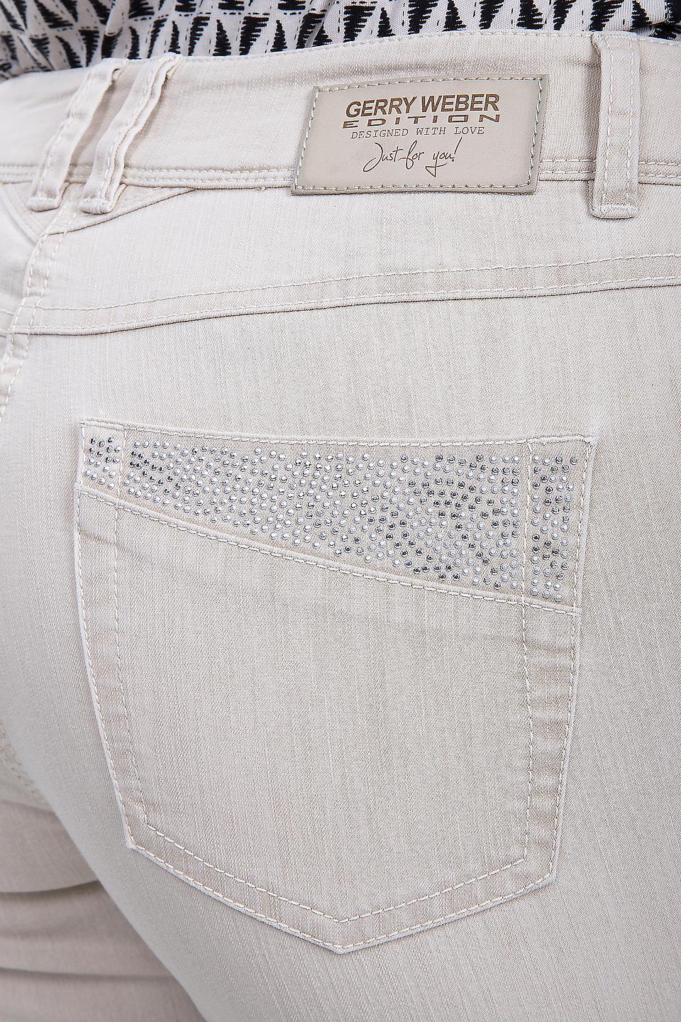 Джинсы Gerry Weber с декоративными стразами