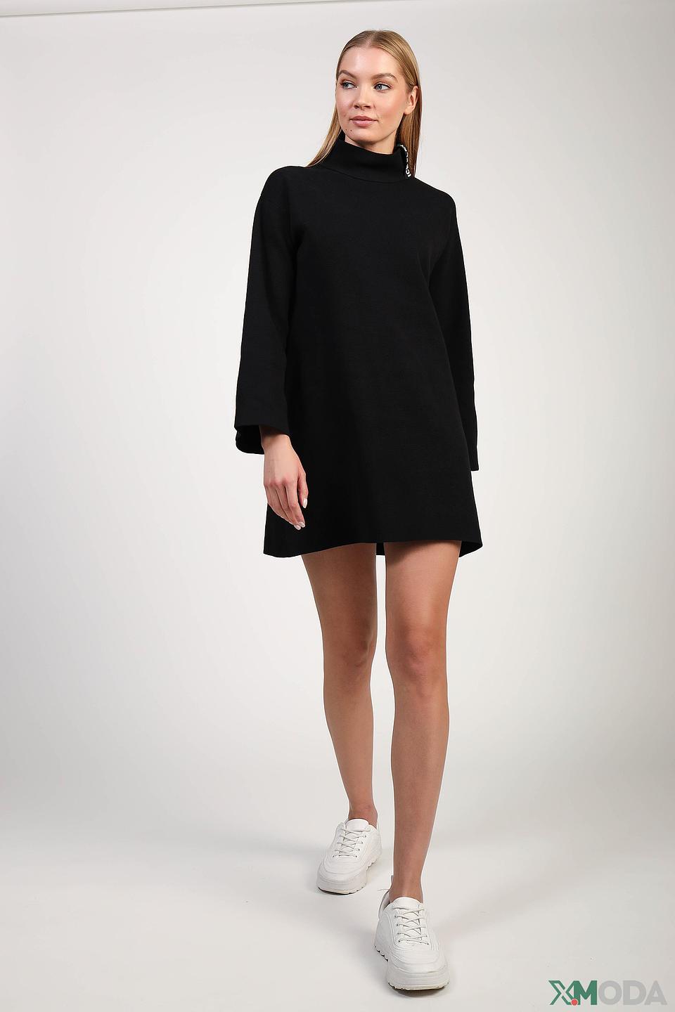 Платье Ice Play чёрное с логотипом