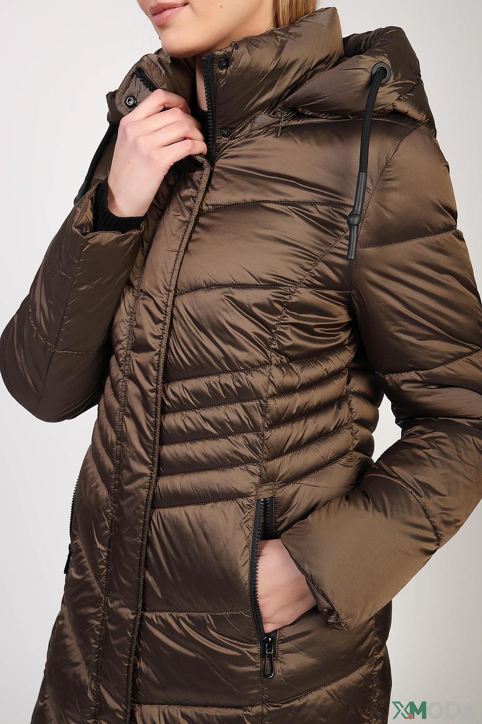 Пальто Gerry Weber стеганое коричневое