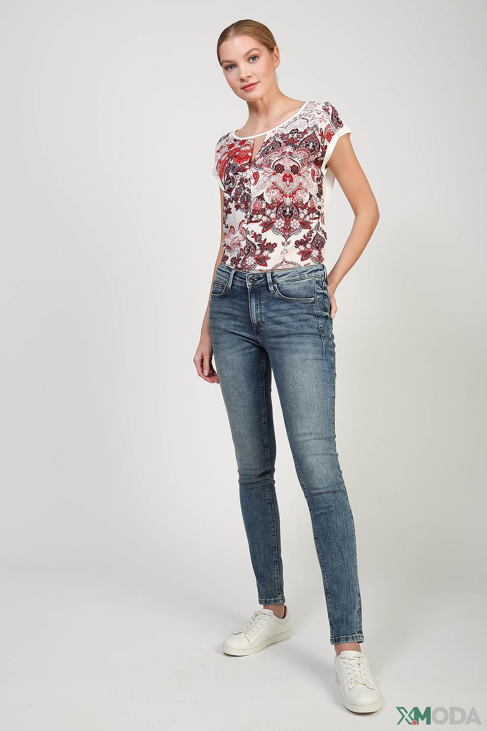 Блуза s.Oliver с цветочным принтом