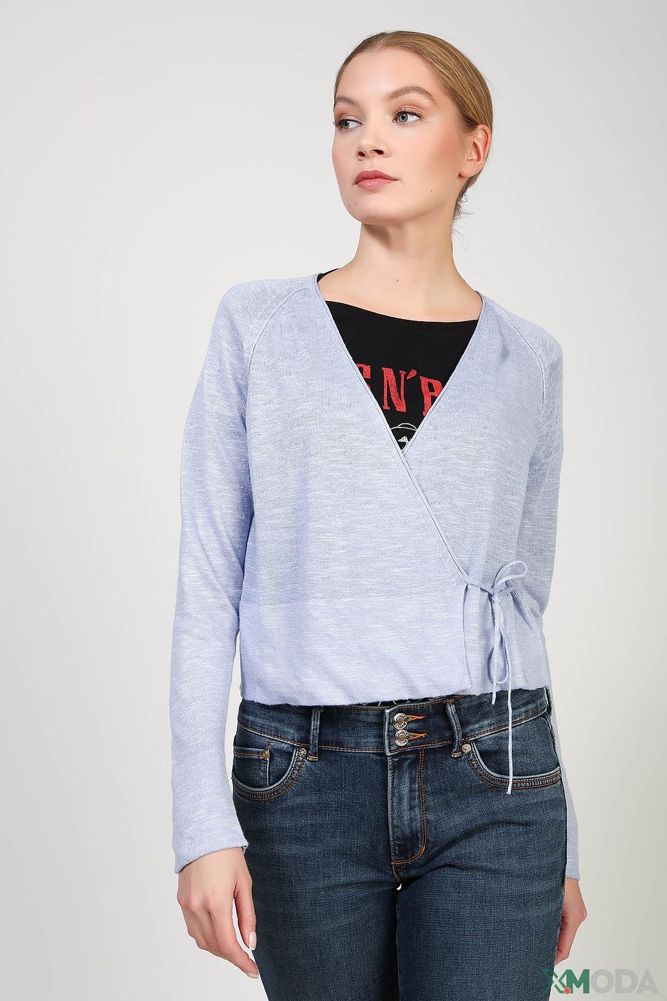 Кардиган Tom Tailor светло-голубой