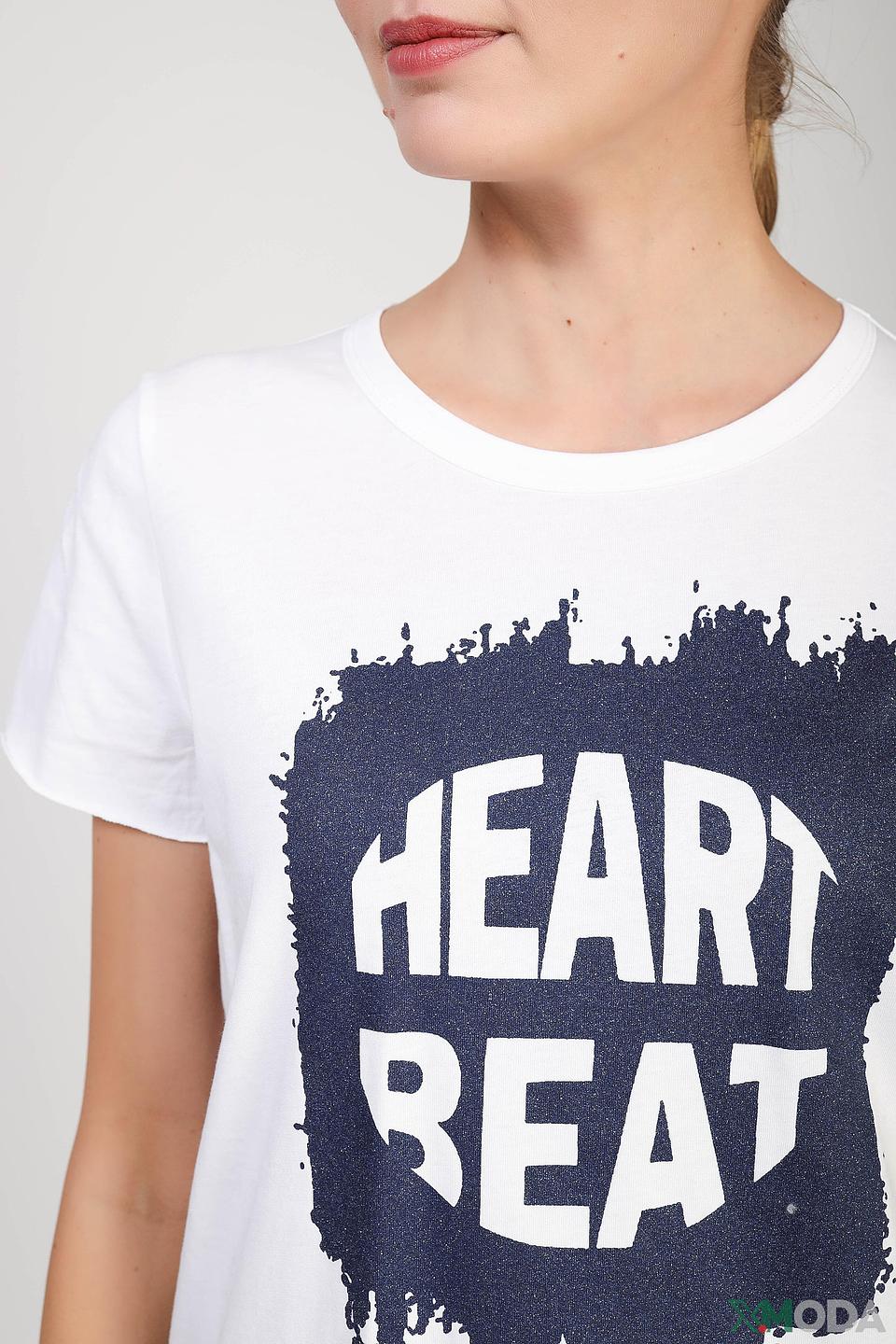 Футболка Set Heart Beat белый