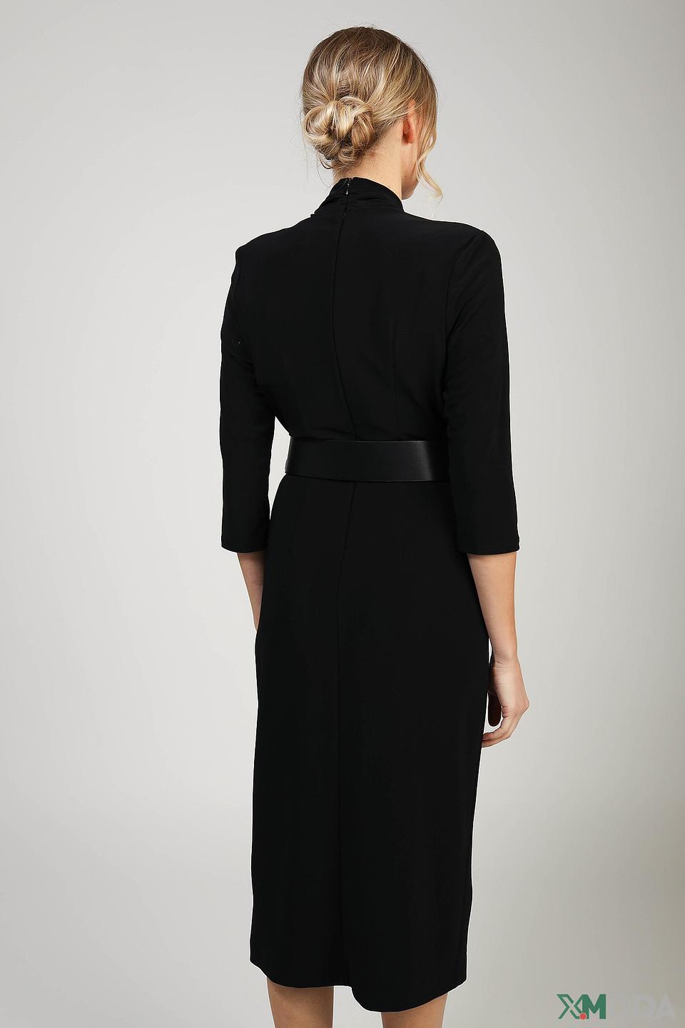 Платье Joseph Ribkoff чёрное с поясом