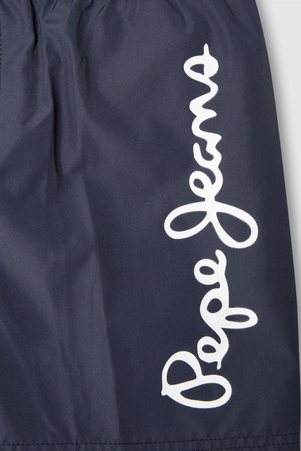 Тёмно-синие шорты для плавания Pepe Jeans London