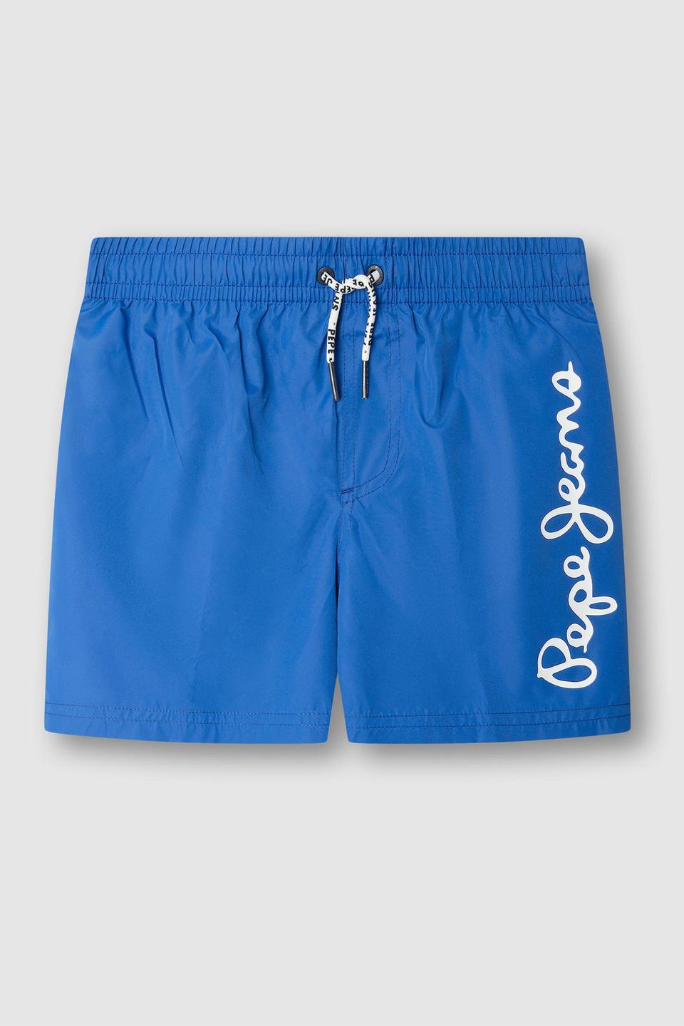 Синие плавательные шорты Pepe Jeans London с логотипом