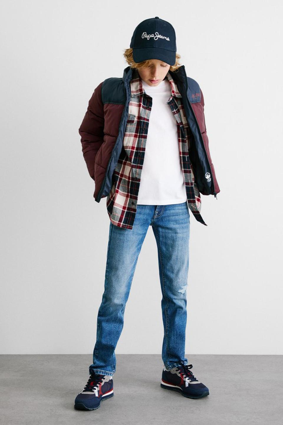 Рубашка в клетку Pepe Jeans London