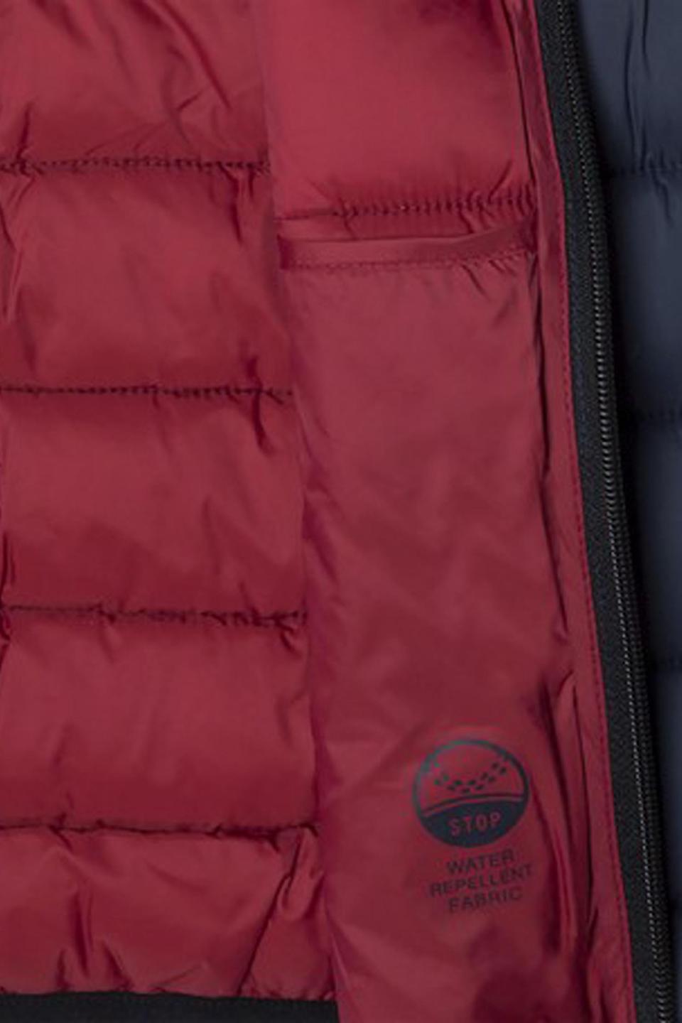 Тёмно-синий стеганый жилет Pepe Jeans London